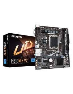 GIGABYTE H610M H V2 scheda madre Intel H610 Express LGA 1700 micro ATX