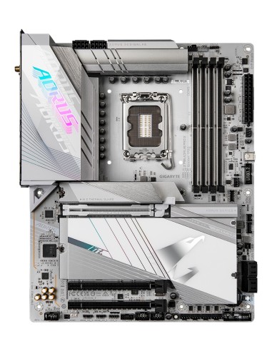 GIGABYTE Z790 AORUS PRO X Scheda madre - Supporta CPU Intel di 14a generazione, VRM a 18+1+2 fasi, fino a 8266MHz DDR5 (OC),