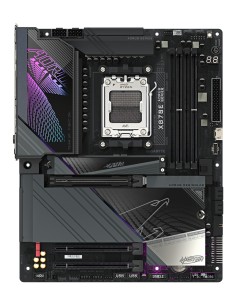 GIGABYTE X870E AORUS MASTER Scheda Madre - Supporta CPU AMD Ryzen 9000, 16+2+2 fasi VRM digitali, fino a 8600MHz DDR5 (OC), 2