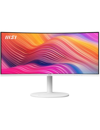 MSI Modern MD342CQPW Monitor PC 86,4 cm (34") 3440 x 1440 Pixel UltraWide Quad HD Bianco