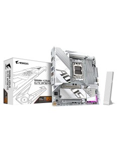 GIGABYTE B850M AORUS ELITE WIFI6E ICE Scheda Madre - Processori AMD Ryzen Serie 9000, 12+2+1 fasi VRM digitali, fino a 8200MHz