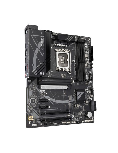 GIGABYTE Z790 EAGLE Scheda madre - Supporta CPU Intel Core di 14a generazione, VRM a 12+1+1 fasi, fino a 7600MHz DDR5 (OC),