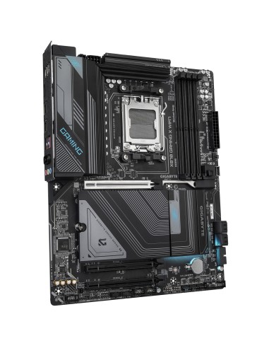 GIGABYTE X870 GAMING X WIFI7 Scheda Madre - Supporta CPU AMD Ryzen 9000, 16+2+2 fasi VRM, fino a 8000MHz DDR5 (OC), 1xPCIe 5.0