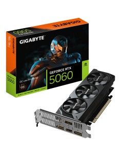GIGABYTE GeForce RTX 5060 OC Low Profile 8G Scheda Grafica - 8GB GDDR7, 128bit, PCI-E 5.0, 2512 MHz Frequenza core, 3 x