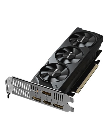 GIGABYTE GeForce RTX 5060 OC Low Profile 8G Scheda Grafica - 8GB GDDR7, 128bit, PCI-E 5.0, 2512 MHz Frequenza core, 3 x