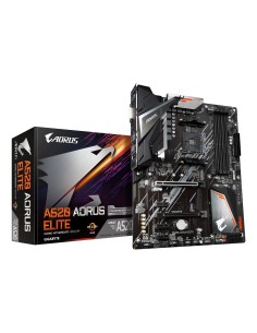 GIGABYTE Scheda madre A520 AORUS ELITE - Supporta CPU AMD Ryzen serie 5000 AM4, VRM digitale puro a 5+3 fasi, fino a 4733MHz