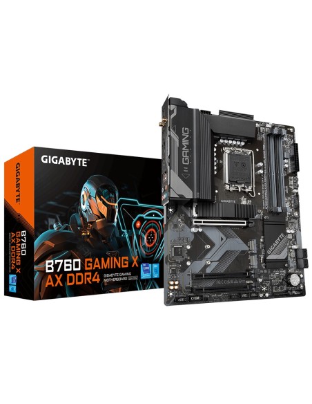 GIGABYTE B760 GAMING X AX DDR4 Scheda Madre - Supporta CPU Intel Core di 14a Generazione, 8+1+1 Fasi VRM Digitale, fino a