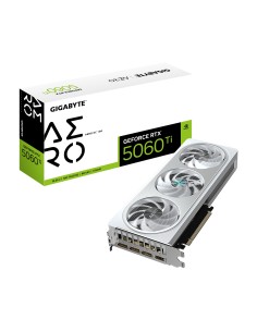 GIGABYTE GeForce RTX 5060 Ti AERO OC 16G Scheda Grafica – 16 GB GDDR7, 128 bit, PCI-E 5.0, 2647MHz Frequenza Core, 3 x