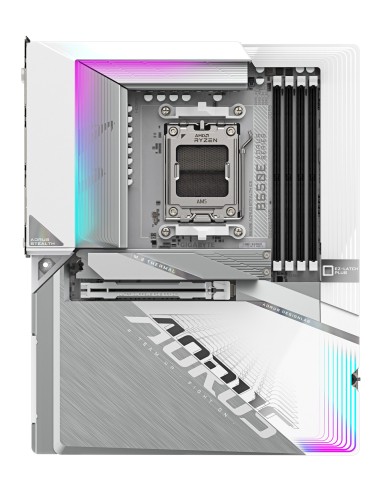 GIGABYTE B650E AORUS STEALTH ICE Scheda madre - AMD Ryzen serie 9000, VRM a 12+2+2 fasi, fino a 8000 MHz DDR5 (OC), 1xPCIe 5.0