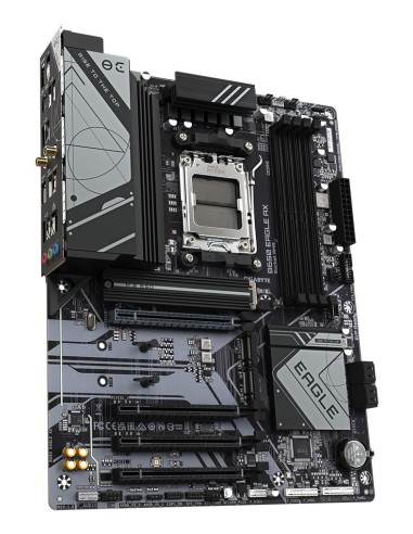 GIGABYTE B650 EAGLE AX Scheda madre - AMD Ryzen serie 9000, VRM a 12+2+2 fasi, fino a 7600 MHz DDR5 (OC), 1xPCIe 5.0 + 2xPCIe