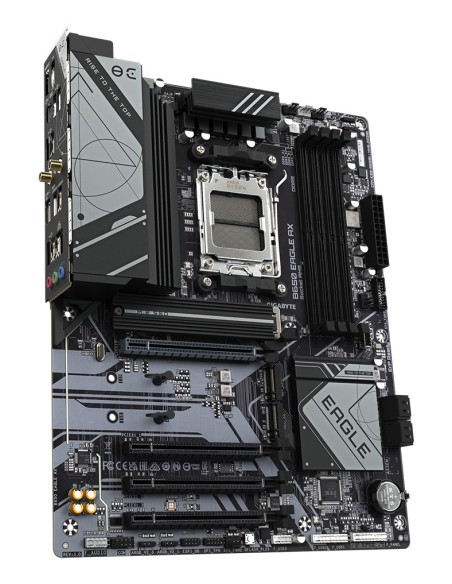 GIGABYTE B650 EAGLE AX Scheda madre - AMD Ryzen serie 9000, VRM a 12+2+2 fasi, fino a 7600 MHz DDR5 (OC), 1xPCIe 5.0 + 2xPCIe