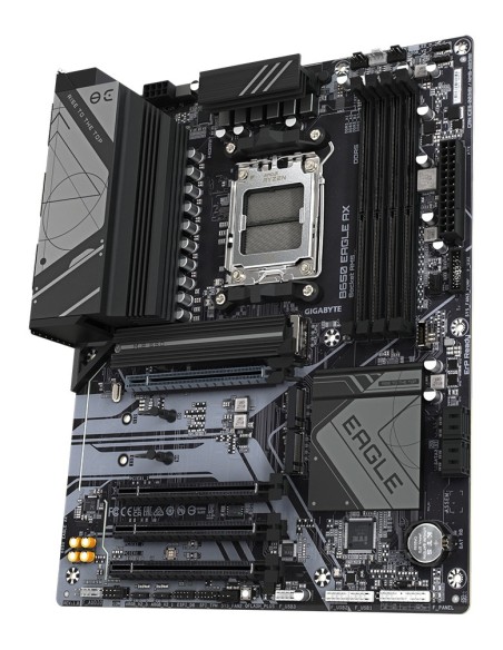 GIGABYTE B650 EAGLE AX Scheda madre - AMD Ryzen serie 9000, VRM a 12+2+2 fasi, fino a 7600 MHz DDR5 (OC), 1xPCIe 5.0 + 2xPCIe