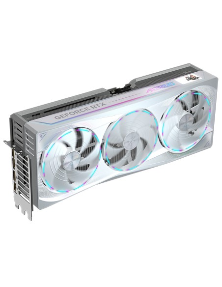 GIGABYTE AORUS GeForce RTX 5090 MASTER ICE 32G Scheda Grafica - 32 GB GDDR7, 512 bit, PCI-E 5.0, 2655MHz Frequenza Base, 3 x DP