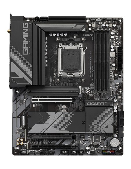 GIGABYTE B650 GAMING X AX V2 Scheda madre - AMD Ryzen serie 9000, VRM a 8+2+2 fasi, fino a 8000 MHz DDR5 (OC), 1xPCIe 5.0 +