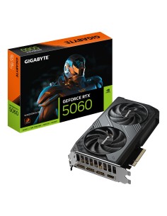 GIGABYTE GeForce RTX 5060 WINDFORCE 8G Scheda Grafica - 8GB GDDR7, 128bit, PCI-E 5.0, 2497 MHz Frequenza core, 3 x DisplayPort,
