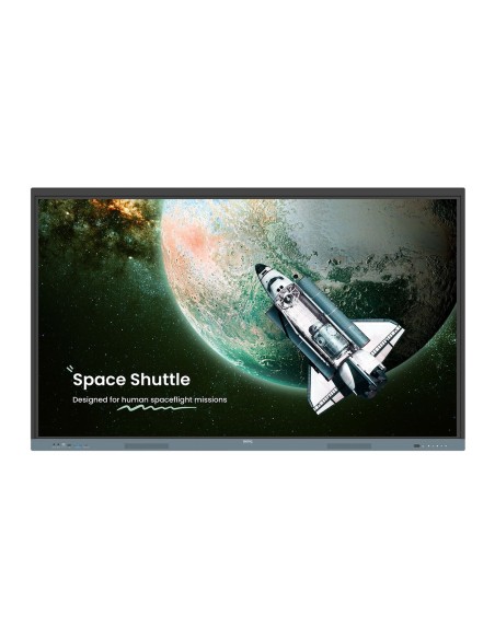 BenQ RE7504 Pannello piatto interattivo 190,5 cm (75") 450 cd m² 4K Ultra HD Nero, Grigio Touch screen Processore integrato