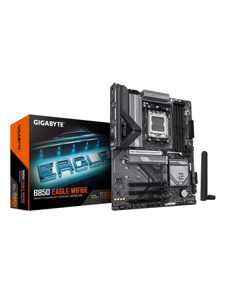 GIGABYTE B850 EAGLE WIFI6E Scheda Madre - CPU AMD Ryzen Serie 9000, VRM digitale 8+2+2 fasi, fino a 8200MHz DDR5 (OC), 1xPCIe