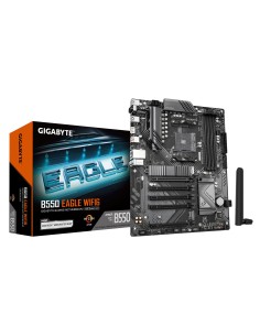 GIGABYTE B550 EAGLE WIFI6 Scheda madre - CPU AMD Ryzen serie 5000 G, VRM a 10+3+1 fasi, fino a 3200 MHz DDR4, 1xPCIe 4.0 +