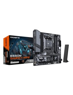 GIGABYTE B550M GAMING X WIFI6 Scheda madre - CPU AMD Ryzen 5000, VRM a 5+3 fasi, fino a 3200 MHz DDR4, 1x M.2 PCIe 4.0 + 1x M.2