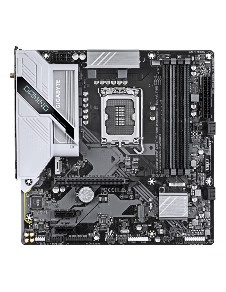 GIGABYTE B760M GAMING PLUS WIFI DDR4 Scheda madre - Supporta CPU Intel Core di 14a generazione, VRM a 4+1+1 fasi, fino a 5333