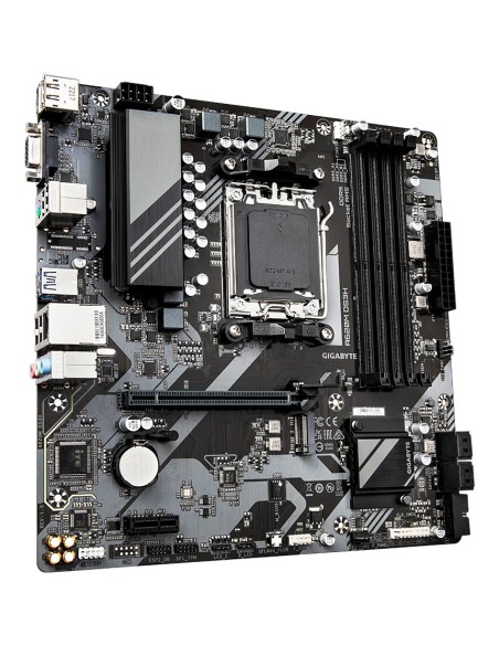 GIGABYTE A620M DS3H Scheda madre - Supporta CPU AMD Ryzen 8000, VRM digitale 5+2+2 fasi, fino a 7600MHz DDR5 (OC), 1xPCIe 4.0