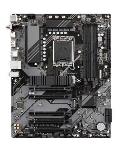 GIGABYTE B760 DS3H AX Scheda Madre - Supporta processori Intel Core 14ª generazione, VRM digitale a 8+2+1 fasi, fino a 7600MHz