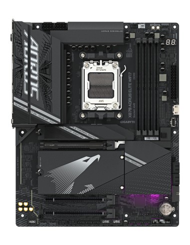 GIGABYTE X870 AORUS ELITE WIFI7 Scheda Madre - Supporta CPU AMD Ryzen 9000, 16+2+2 fasi VRM, fino a 8000MHz DDR5 (OC), 3xPCIe