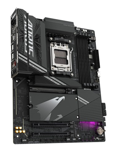 GIGABYTE X870 AORUS ELITE WIFI7 Scheda Madre - Supporta CPU AMD Ryzen 9000, 16+2+2 fasi VRM, fino a 8000MHz DDR5 (OC), 3xPCIe