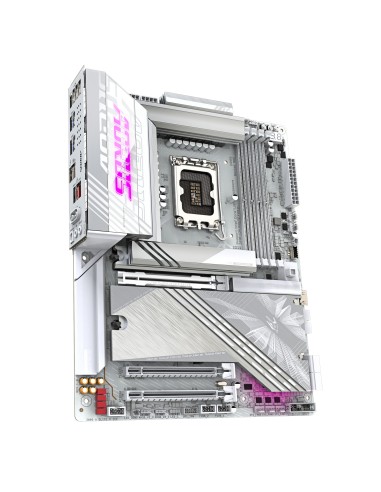 GIGABYTE Z890 AORUS ELITE X ICE Scheda Madre - Supporta CPU Intel Core Ultra (Serie 2), VRM a 16+1+2 fasi, fino a 9500MHz DDR5