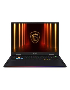 MSI Raider 18 HX AI A2XWJG-066IT Intel Core Ultra 9 285HX Computer portatile 45,7 cm (18") UHD+ 64 GB DDR5-SDRAM 4 TB SSD
