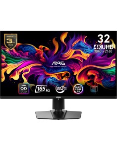 MSI MAG 321UP QD-OLED Monitor PC 80 cm (31.5") 3840 x 2160 Pixel 4K Ultra HD Nero