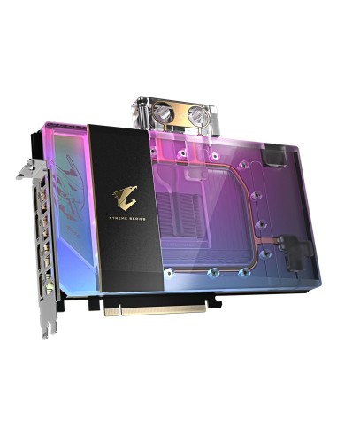 GIGABYTE AORUS GeForce RTX 5090 XTREME WATERFORCE WB 32G Scheda Grafica - 32 GB GDDR7, 512 bit, PCI-E 5.0, 2655 MHz Frequenza