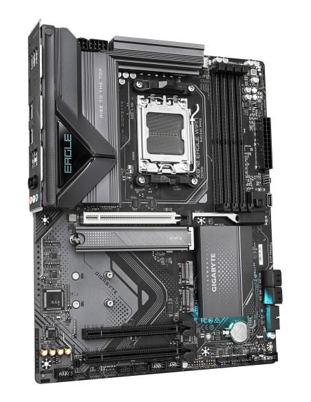 GIGABYTE X870 EAGLE WIFI7 Scheda Madre - Supporta CPU AMD Ryzen 9000, 14+2+2 fasi VRM, fino a 8000MHz DDR5 (OC), 1xPCIe 5.0 +