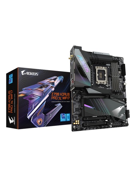 GIGABYTE Z790 AORUS PRO X WIFI7 Scheda madre - Supporta CPU Intel Core di 14a generazione, VRM a 18+1+2 fasi, fino a 8266MHz