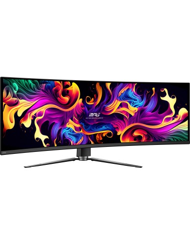 MSI MPG 491CQP QD-OLED Monitor PC 124,5 cm (49") 5120 x 1440 Pixel DQHD Nero