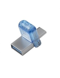 DELL AB135418 unità flash USB 64 GB USB Type-A   USB Type-C 3.2 Gen 1 (3.1 Gen 1) Blu, Argento