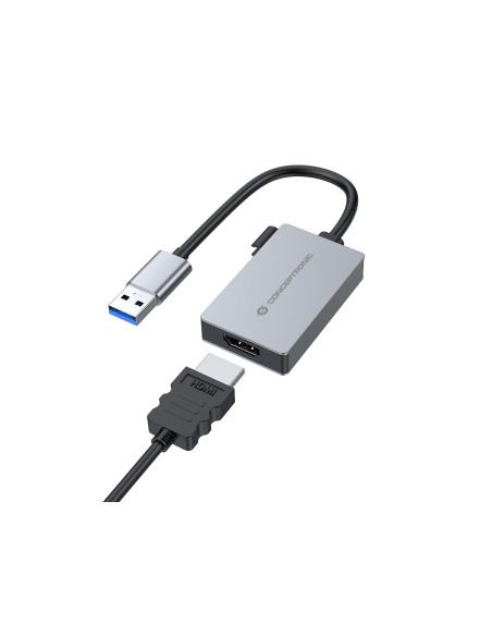 Conceptronic ABBY22G adattatore grafico USB 1920 x 1080 Pixel Grigio