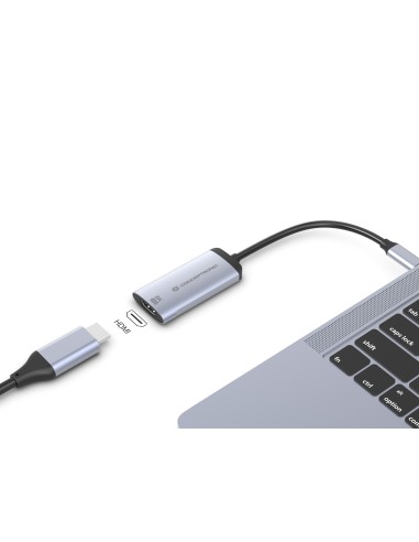 Conceptronic ABBY23G adattatore grafico USB 7680 x 4320 Pixel Argento