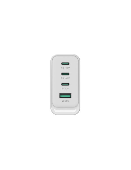 Conceptronic ALTHEA22W100 Caricabatterie per dispositivi mobili Universale Bianco AC Ricarica rapida Interno