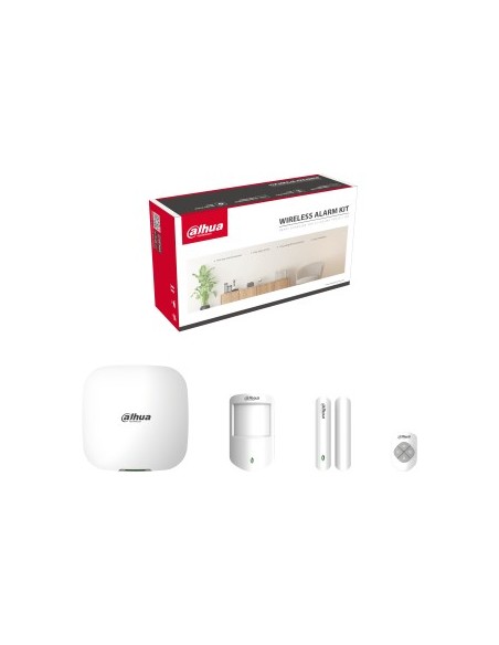 Dahua Technology ART-ARC3000H-03-FW2(868) sistema di allarme di sicurezza Wi-Fi Bianco