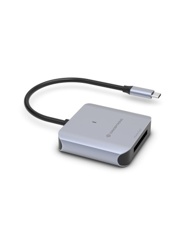 Conceptronic BIAN08G lettore di schede USB 3.2 Gen 2 Type-C Grigio