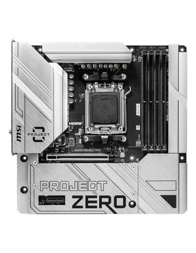 MSI B650M PROJECT ZERO scheda madre AMD B650 Socket AM5 micro ATX