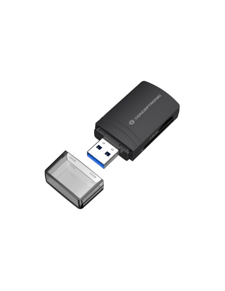 Conceptronic BIAN06B lettore di schede USB 3.2 Gen 1 (3.1 Gen 1) Type-A Nero