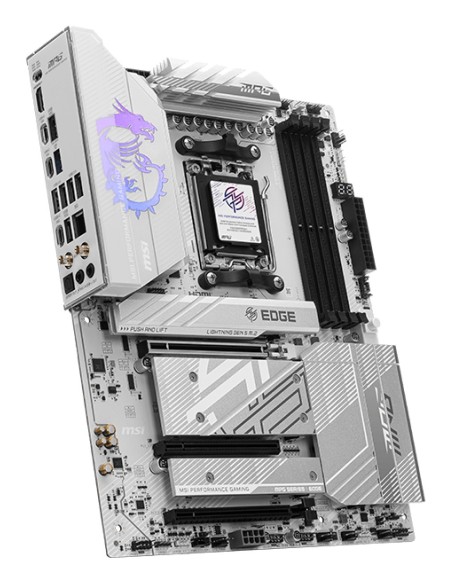 MSI MPG B850 EDGE TI WIFI scheda madre AMD B850 Socket AM5 ATX