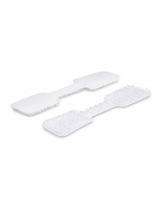 StarTech.com Etichette per cavi da 9cm, confezione da 100, bianco, Etichette per la gestione cavi con fissaggio a strappo,