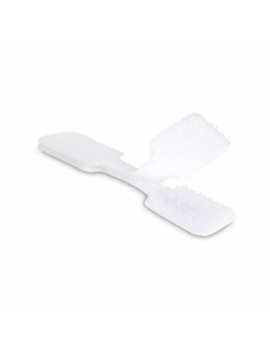 StarTech.com Etichette per cavi da 9cm, confezione da 100, bianco, Etichette per la gestione cavi con fissaggio a strappo,