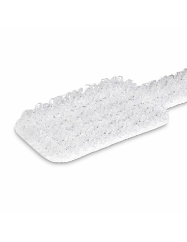 StarTech.com Etichette per cavi da 9cm, confezione da 100, bianco, Etichette per la gestione cavi con fissaggio a strappo,