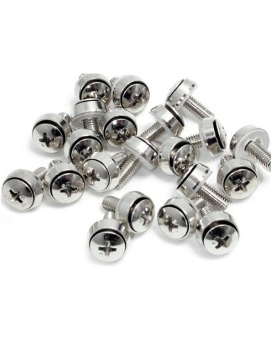 StarTech.com Confezione da 100 viti di montaggio per armadi server rack - M6 x 12mm