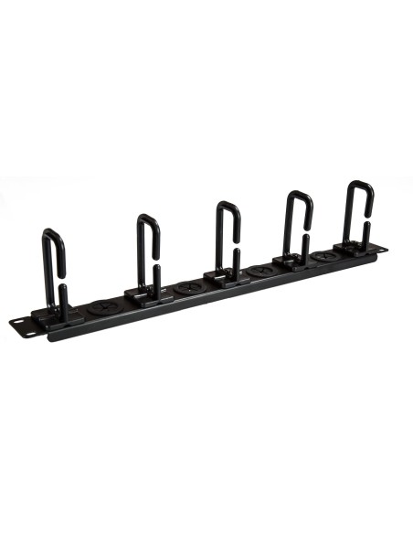StarTech.com Pannello di gestione cavi per armadi Server Rack da 19" 1U - con anelli a D - Pannello orizzontale per gestione