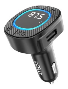 Celly CARTRASMITTERBK trasmettitore FM 87,5 - 108 MHz Bluetooth USB Nero